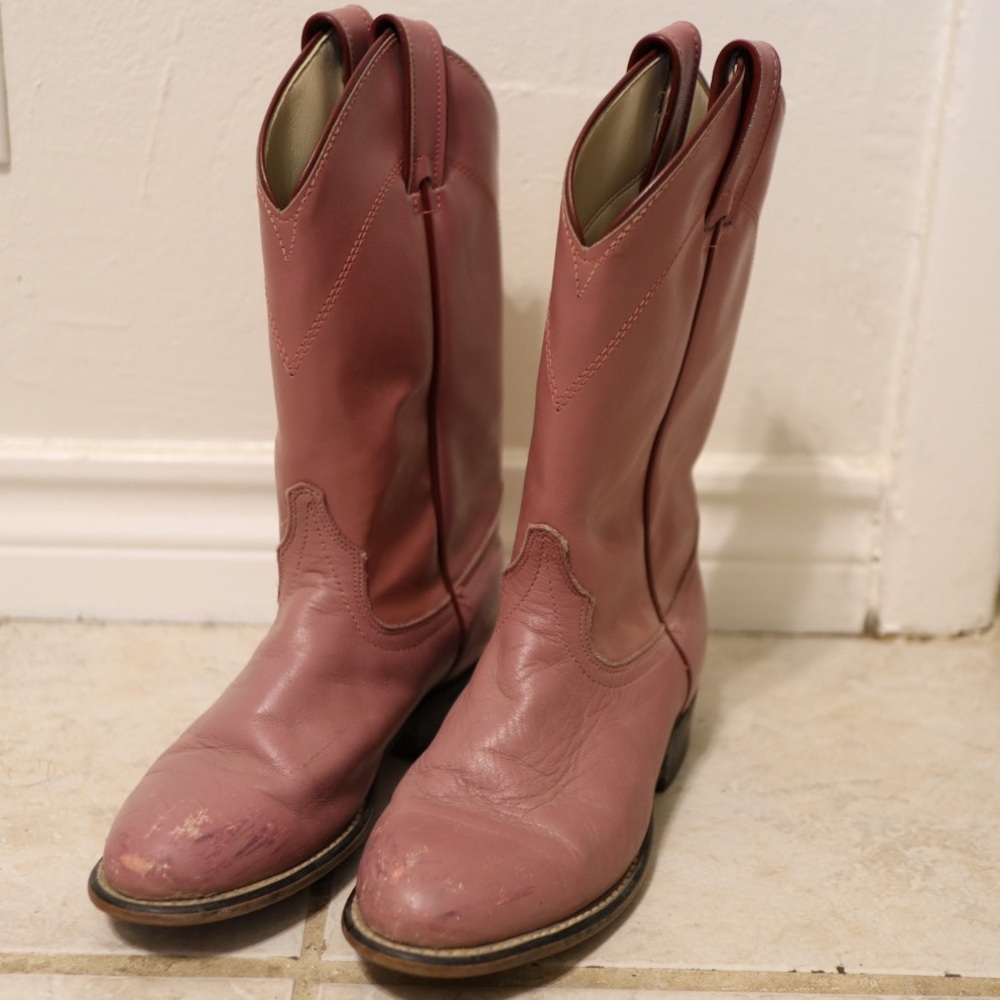 Pink Cowboy/Cowgirl boots